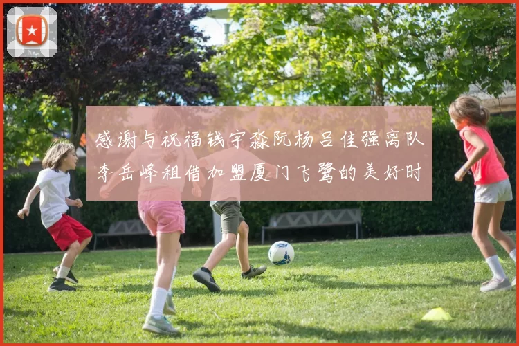 感谢与祝福钱宇淼阮杨吕佳强离队李岳峰租借加盟厦门飞鹭的美好时刻